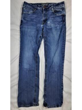 LAPG Terrain Flex Straight Fit Jeans 32x32 Medium Wash
